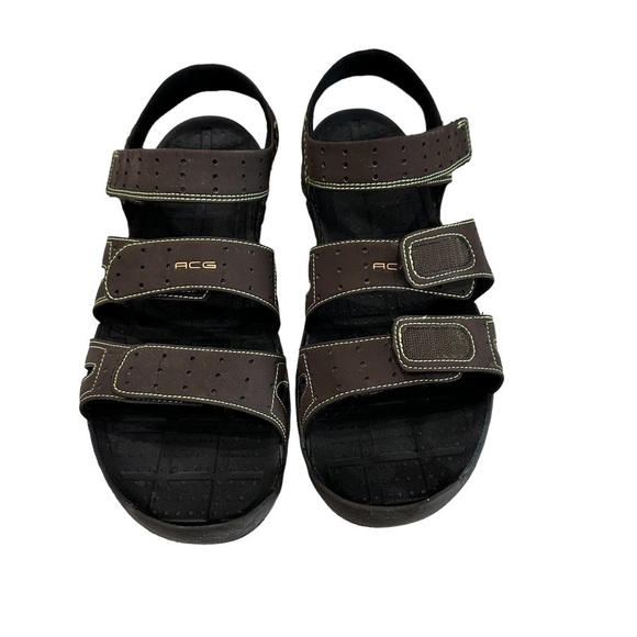 Nike ACG Men’s Sandals, Brown, Velcro Closure’s -Size 11 - Picture 1 of 5